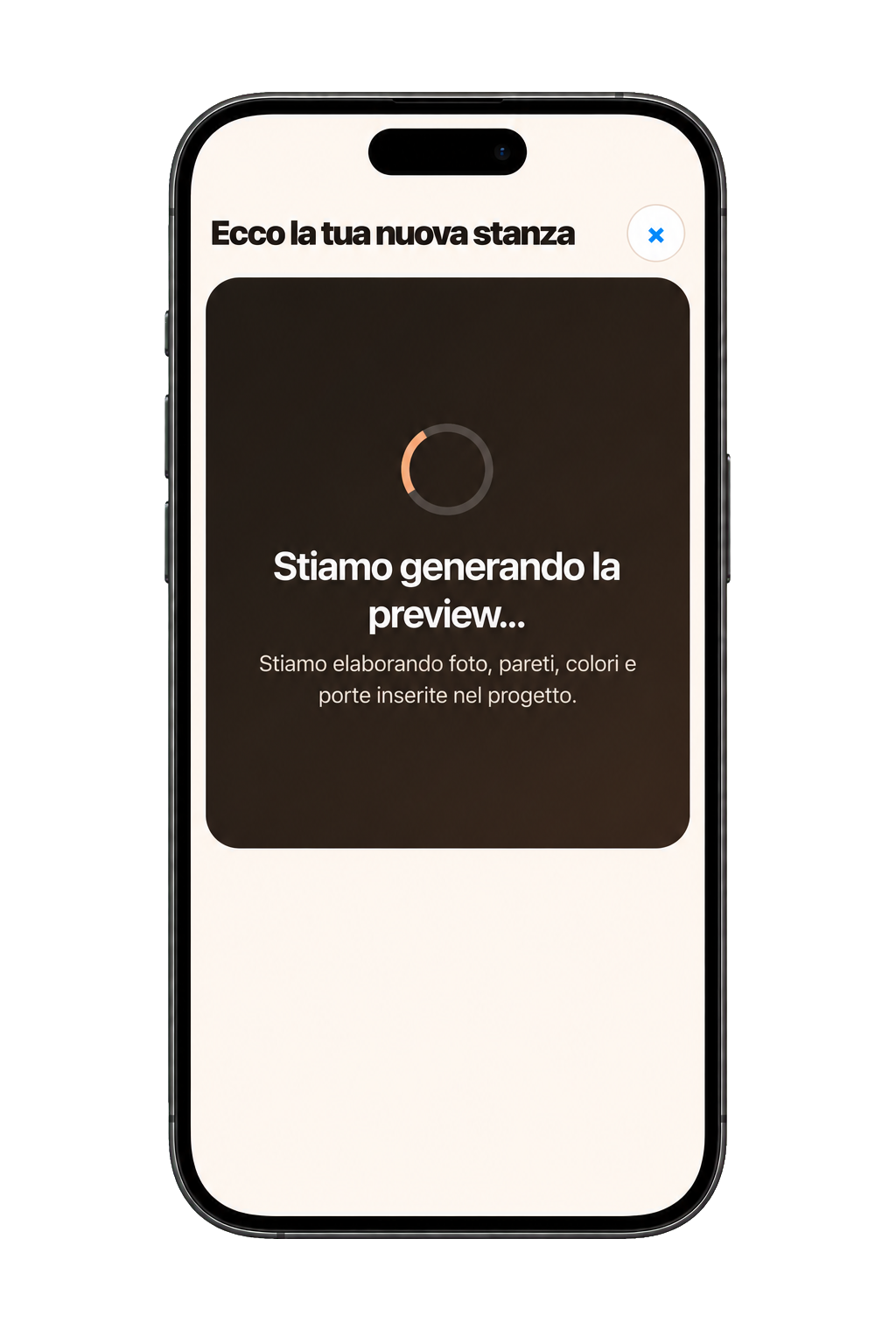 Generazione della preview fotografica TAKTAK